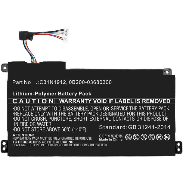 CoreParts MBXAS-BA0312 Battery for Asus Notebook. MBXAS-BA0312