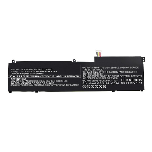 CoreParts MBXAS-BA0314 Battery for Asus Notebook. MBXAS-BA0314