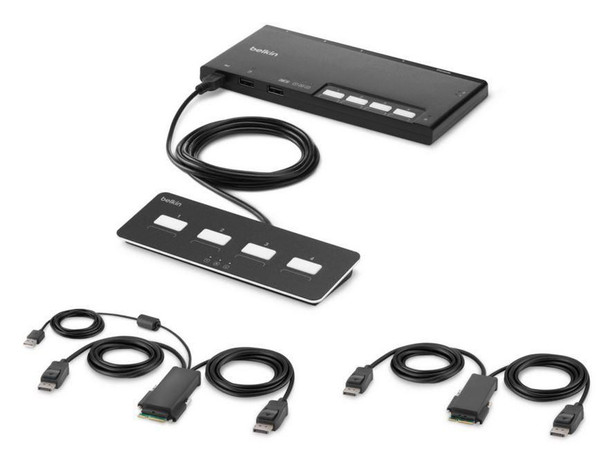 Belkin F1DN204MOD-PP-4 F1DN204MOD-PP-4 KVM switch F1DN204MOD-PP-4