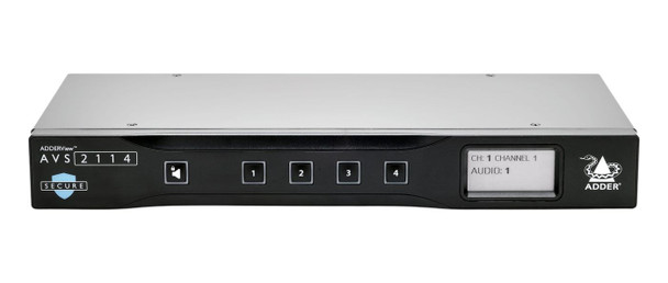 Adder AVS-2114 View Secure 4 port DVI single AVS-2114