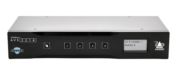Adder AVS-2214 View Secure 4 port DVI dual AVS-2214