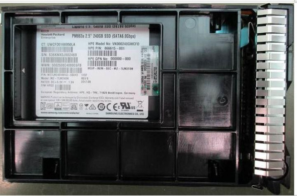 Hewlett Packard Enterprise P00907-001-RFB SSD 240GB 6G LFF SATA RI PLP P00907-001-RFB