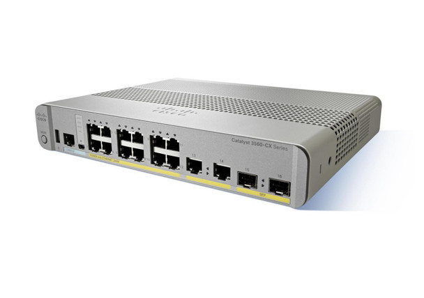 Cisco WS-C3560CX-8PC-S-RFB Switch/Cat 3560-CX 8p PoE WS-C3560CX-8PC-S-RFB