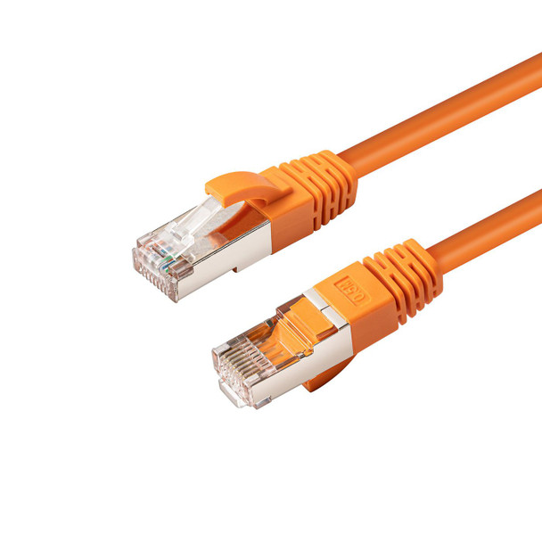 MicroConnect MC-SFTP6A075O CAT6A S/FTP 7.5m Orange LSZH MC-SFTP6A075O