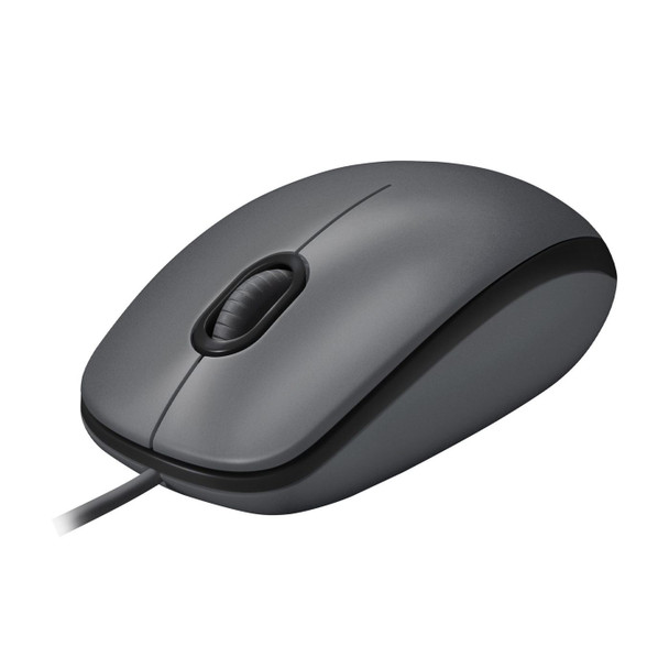 Logitech 910-006652 M100. Corded mouse. black 910-006652