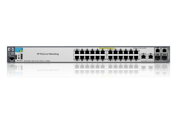 Hewlett Packard Enterprise J9138A#ABB-RFB ProCurve 2520-24-PoE Switch J9138A#ABB-RFB