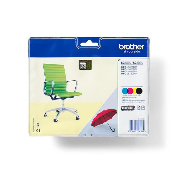 Brother LC229XLVALBPDR Value pack LC229XLVALBPDR