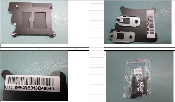 Hewlett Packard Enterprise 867511-001 SPS-BACKPLATE AND M.2 HOLDER 867511-001