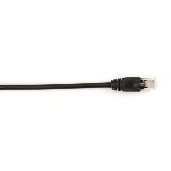 Black Box CAT6PC-001-BK-25PAK CAT6 MOLDED BOOT PATCH CA CAT6PC-001-BK-25PAK