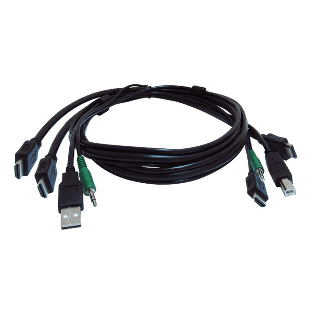 Black Box SKVMCBL-2HDMI-10TAA SKVMCBL-2HDMI-10TAA KVM cable SKVMCBL-2HDMI-10TAA