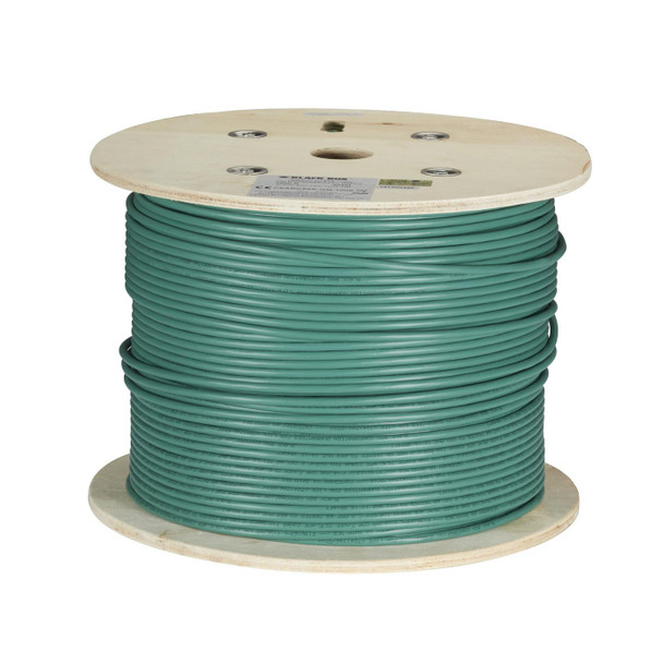 Black Box C6ABC50S-STR-GN-1000 GIGATRUE CAT6A STRD SHLD PVC C6ABC50S-STR-GN-1000