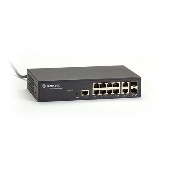 Black Box LGB1110A GIGABIT MANAGED SWITCH 10 PORT LGB1110A