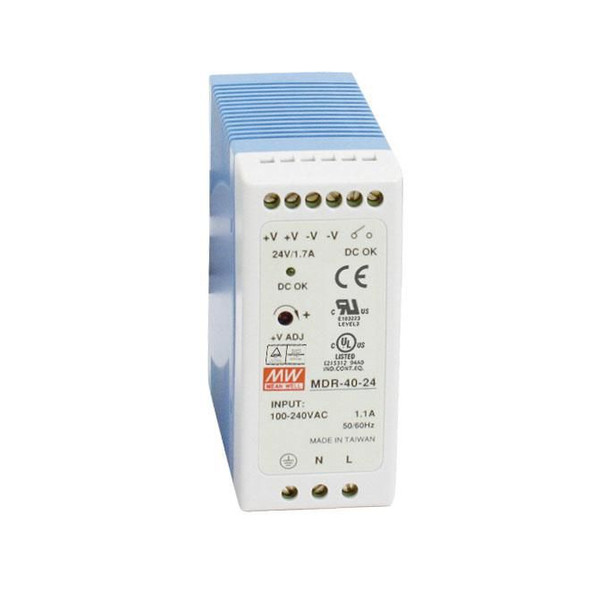 Black Box MDR-40-24 DIN RAIL POWER SUPPLY 40W. MDR-40-24