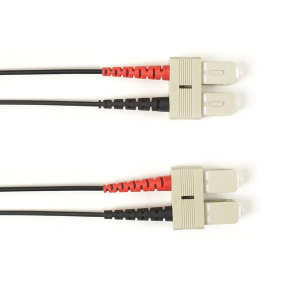 Black Box FOCMR50-002M-SCSC-BK 50 MM FO PATCH CABLE DUPLX. FOCMR50-002M-SCSC-BK