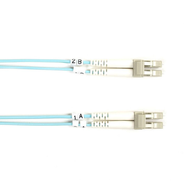 Black Box EFE350-001M-AQ OM3 LC-LC DUPLEX AQUA 1M EFE350-001M-AQ