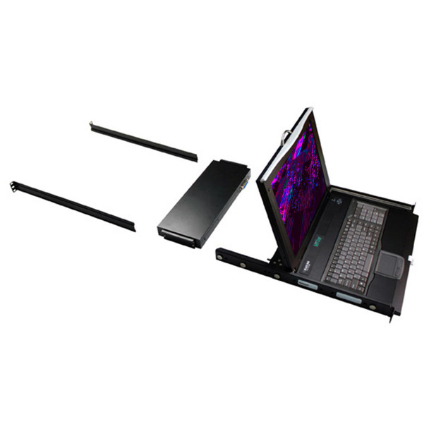 Black Box KVT417A-16CATX 17IN 1U LCD TRAY 1 VGA. 16 KVT417A-16CATX