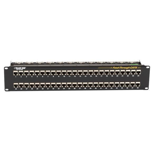 Black Box JPM816A CAT6 FEED THROUGH SHIELDED 48 JPM816A