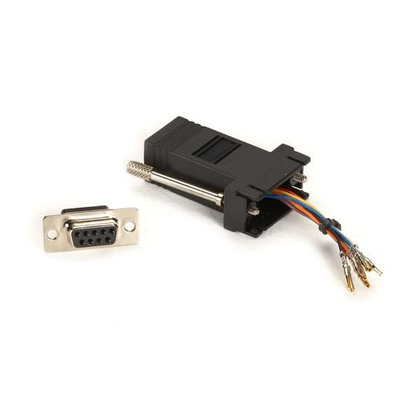 Black Box FA4509F-BK MODULAR ADAPTER KIT RJ458 FA4509F-BK
