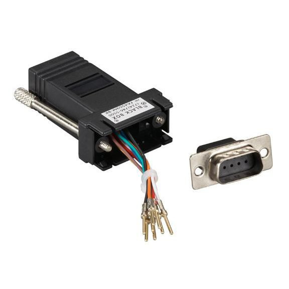 Black Box FA4509M-BK MODULAR ADAPTER KIT RJ458 FA4509M-BK