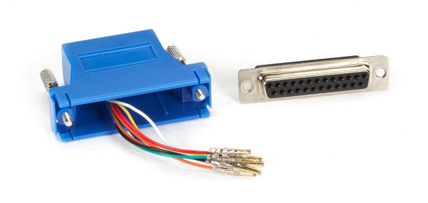 Black Box FA4525F-BL MODULAR ADAPTER KIT RJ458 FA4525F-BL