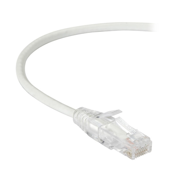 Black Box C6PC28-WH-04 SLIM-NET CAT6 PATCH CABLE C6PC28-WH-04