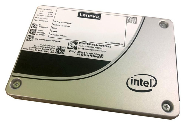 Lenovo 4XB7A13623-RFB ThinkSystem S4510 3.84TB 4XB7A13623-RFB