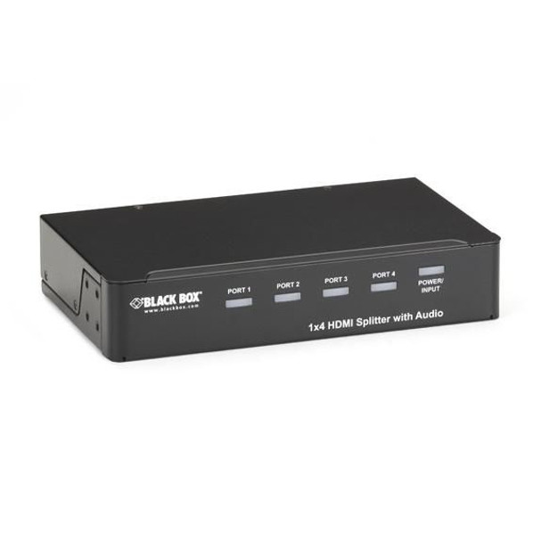 Black Box AVSP-HDMI1X4 1 X 4 HDMI SPLITTER W/ AUDIO AVSP-HDMI1X4