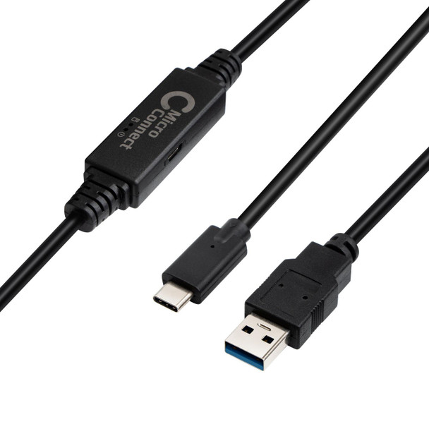 MicroConnect USB3.1CA5AMP USB3.0 A to USB-C Gen1 Cable USB3.1CA5AMP