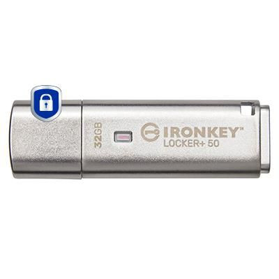 Kingston IKLP50/32GB Technology IronKey Locker+ 50 IKLP50/32GB