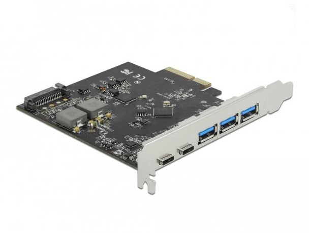 Delock 89064 PCI Express x4 Card to 2 x 89064