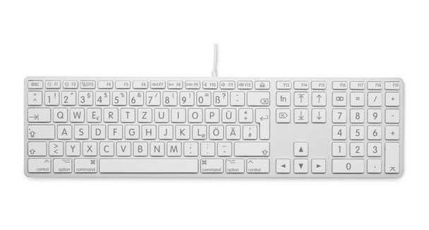 LMP 24206 Large Font USB Keyboard 110 24206