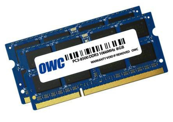 OWC OWC8566DDR3S16P 16.0GB 2x 8GB PC3-8500 DDR3 OWC8566DDR3S16P