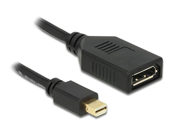 Delock 65554 Adapter mini DisplayPort 1.2 65554