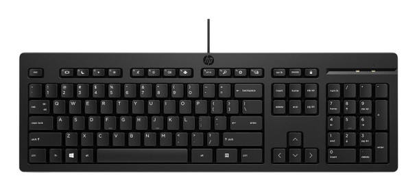 HP 266C9AA#AC0 125 Wired Keyboard Belgian 266C9AA#AC0