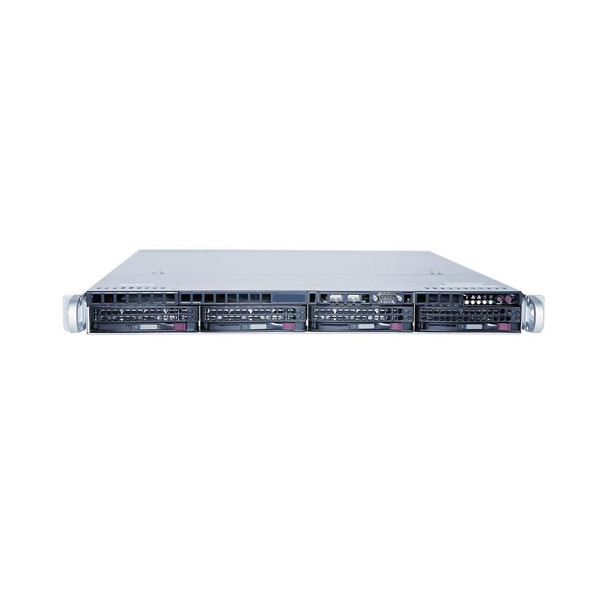 Hanwha 1U-4BAY-SERVER-32TB-RAW 1U 4 Bay Hot-swap Rackmount 1U-4BAY-SERVER-32TB-RAW