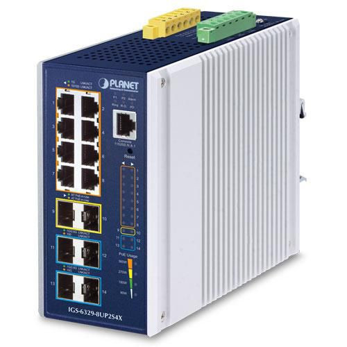 Planet IGS-6329-8UP2S4X Industrial L3 8-Port IGS-6329-8UP2S4X