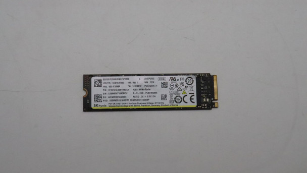 Lenovo 5SS1F28994 SSD SKH PC801 512G 2280 PCIe 5SS1F28994