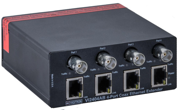 Barox VI-COAX-2404AB COAX Extender for data and PoE VI-COAX-2404AB