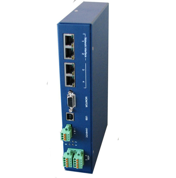 Barox FX-RAIL4N4ETH-24V Industrial DSL-Router. FX-RAIL4N4ETH-24V