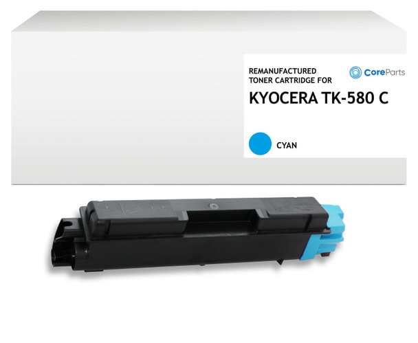 CoreParts QI-TK-580C Lasertoner for Kyocera Cyan QI-TK-580C