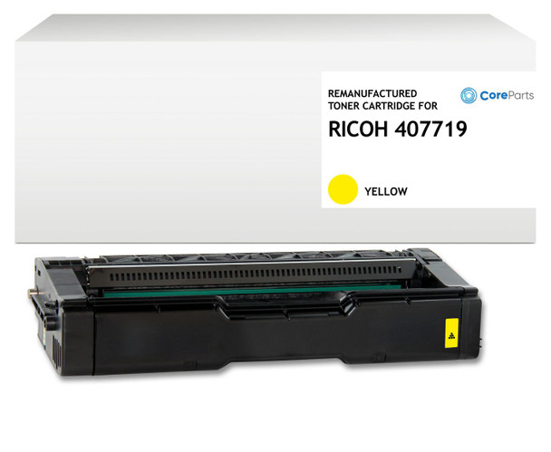 CoreParts QI-407719 Lasertoner for Ricoh Yellow QI-407719