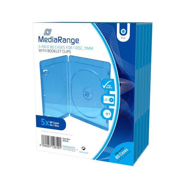 MediaRange BOX38 CD/DVD Storage Media Case BOX38