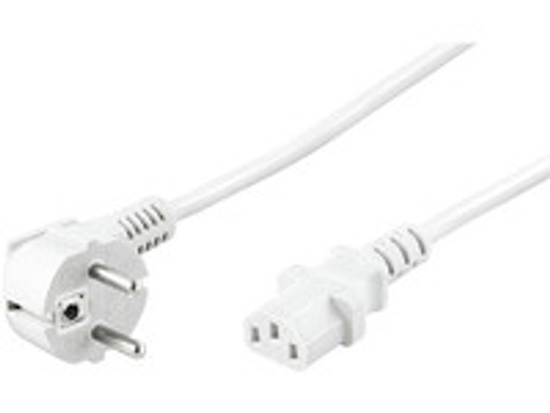 MicroConnect PE010430W Power Cord 3m White IEC320 PE010430W