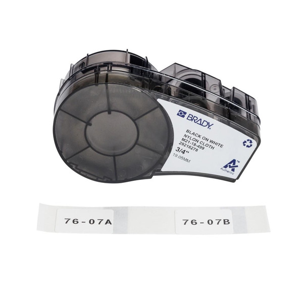 Brady M21-18-499 M21 Series Nylon cloth labels M21-18-499