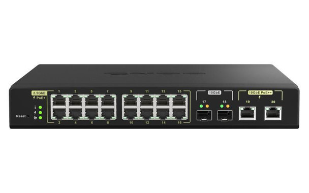 QNAP QSW-M2116P-2T2S QSW-M2116P-2T2S 8port 2.5Gbps QSW-M2116P-2T2S