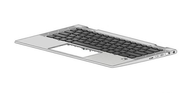 HP M03901-FP1 SPS-TOPCOVER W/KEYBOARD BL M03901-FP1