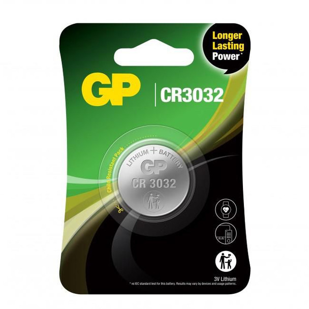 GP Batteries 103226 LITHIUM BUTTON CELL CR3032 103226