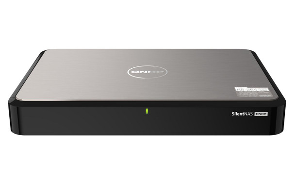 QNAP HS-264-8G 2-bay fanless desktop NAS. HS-264-8G