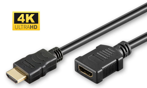 MicroConnect HDM19192FV2.0 HDMI 2.0 Extension Cable. 2m HDM19192FV2.0