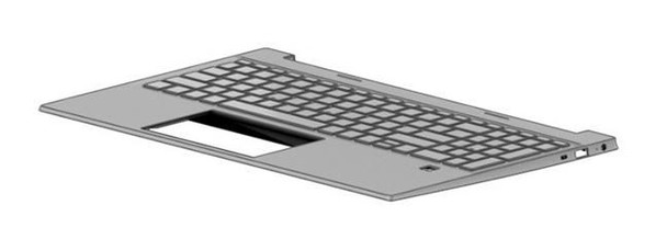 HP M76640-041 TOP CVR nSDC W KB NSV BL GR M76640-041